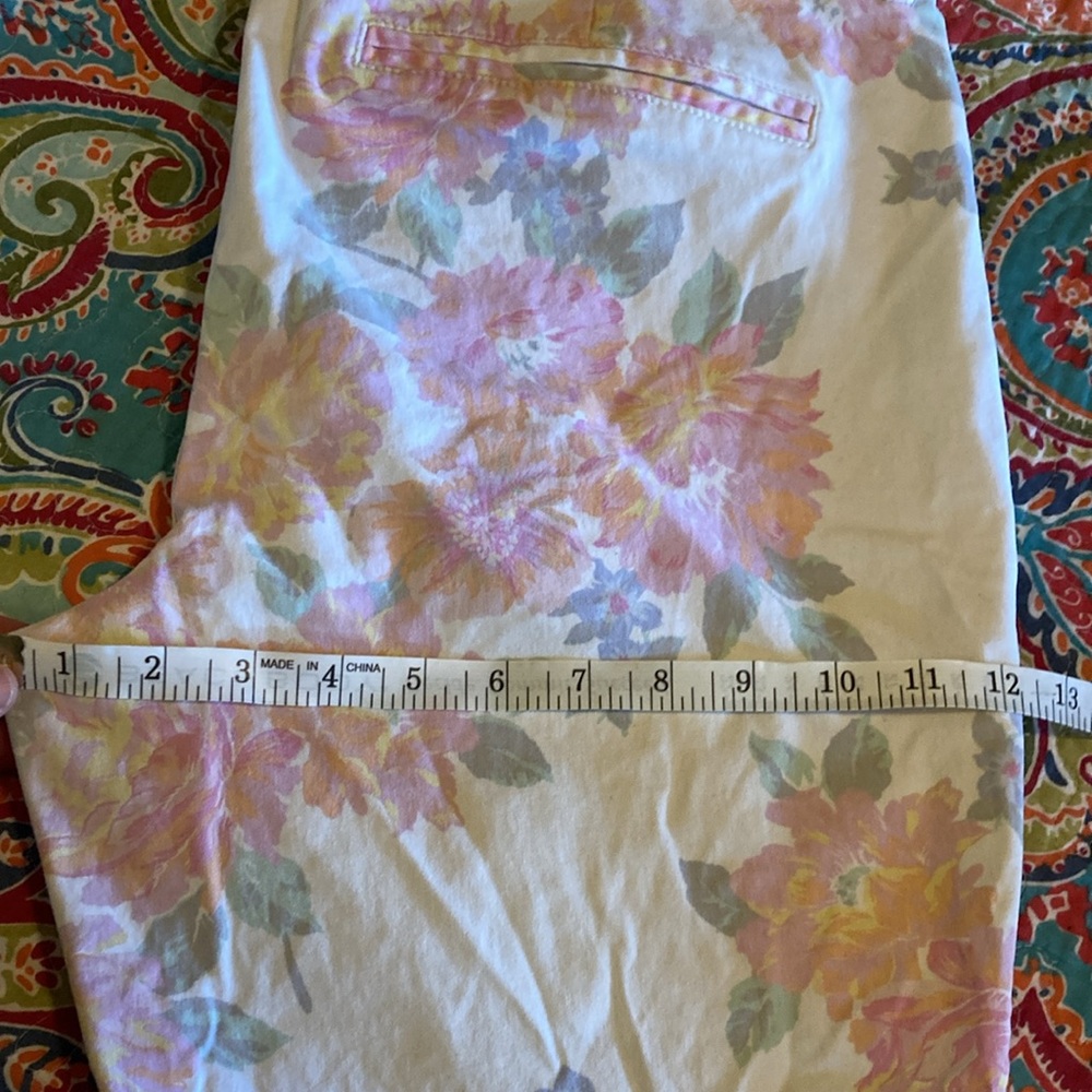 Floral Pixie Pants - image 6